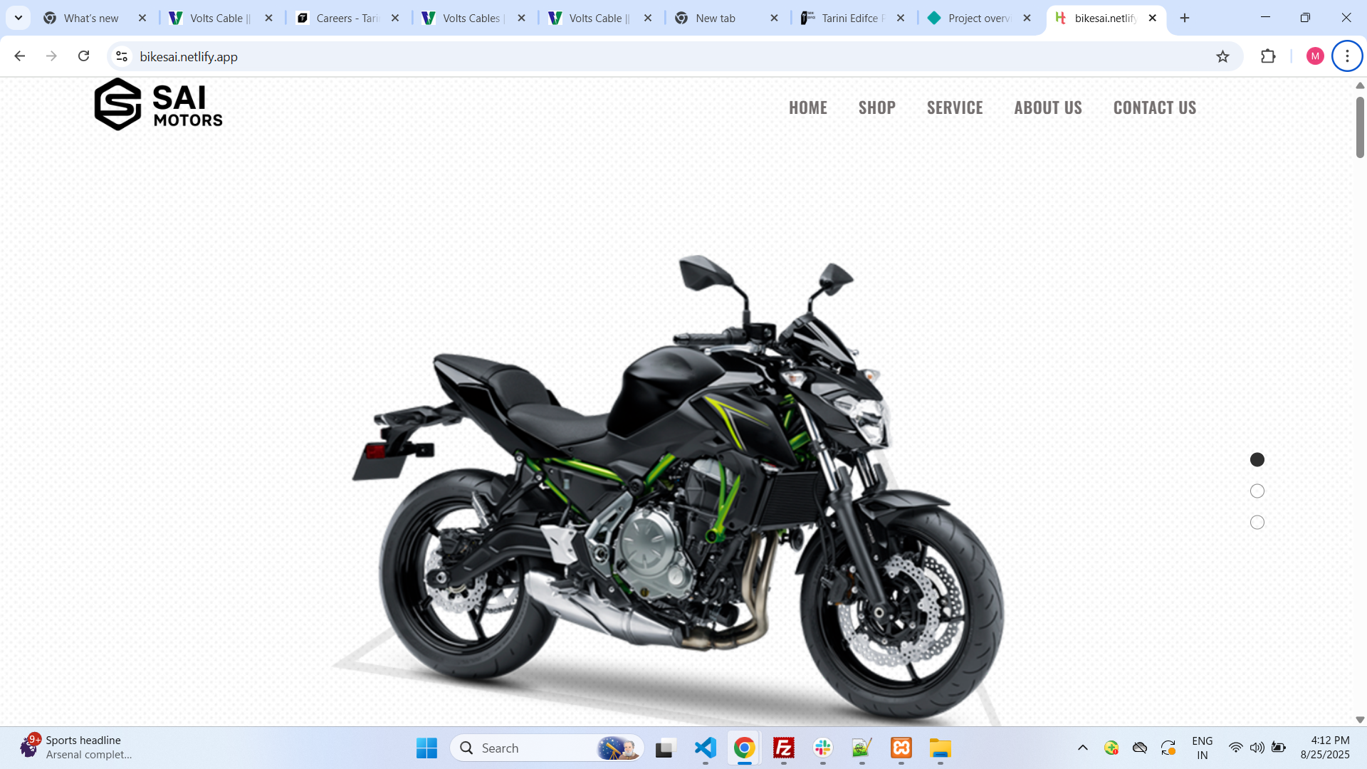 Bike Website 