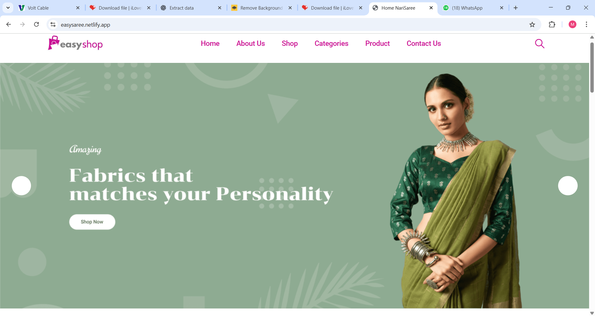 Grocery Website Company